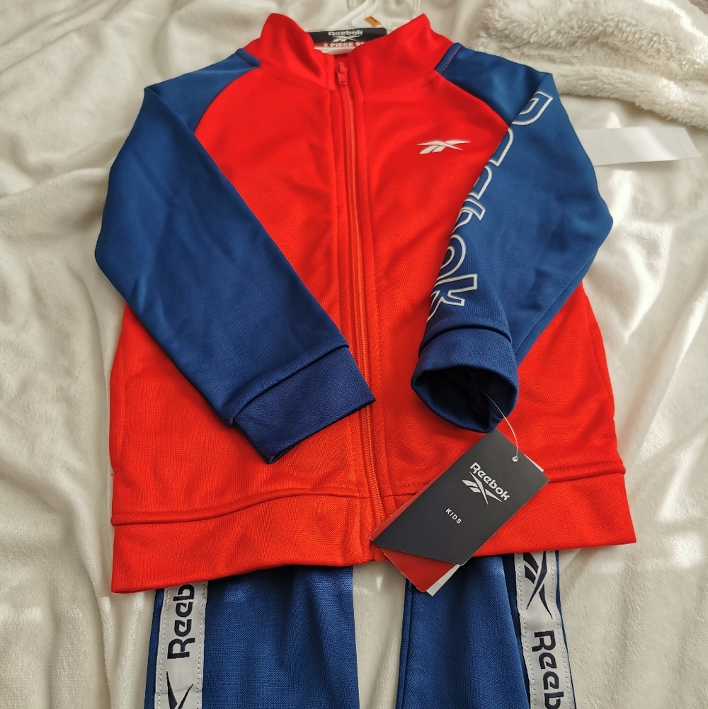 Reebok Red and Blue Athletic Set